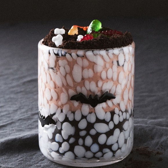 Halloween BAT Mystic Icon Juice Glass - Picture 1 of 16